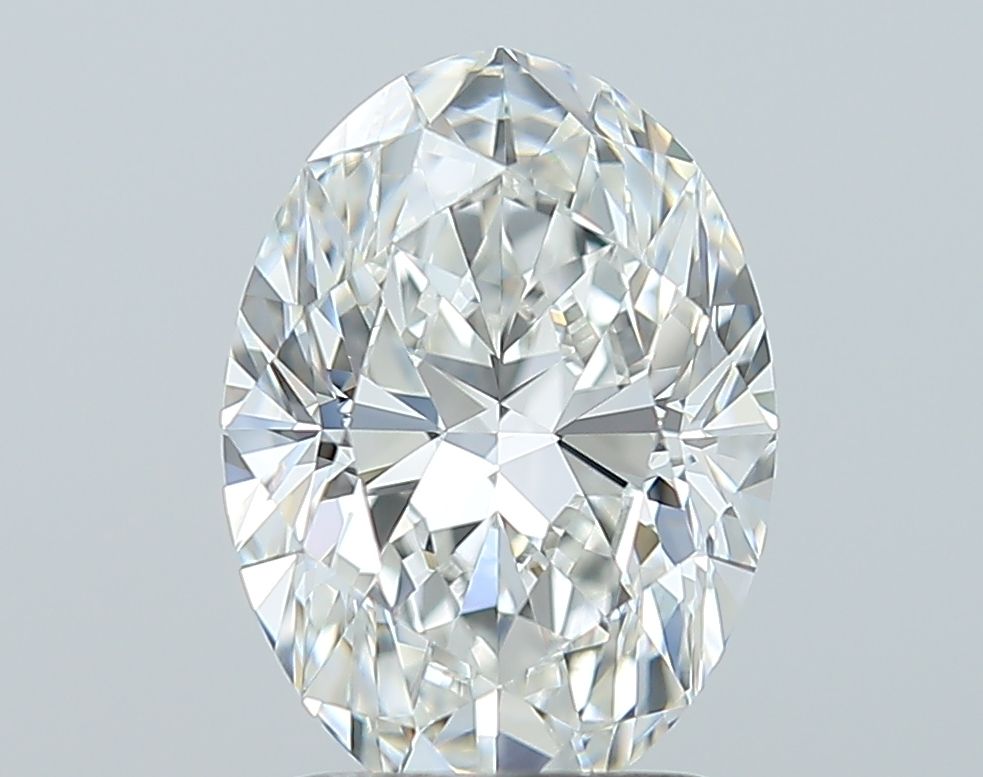 Diamond Natural 1,7Ct H-VVS1 Oval - GIA1232900026