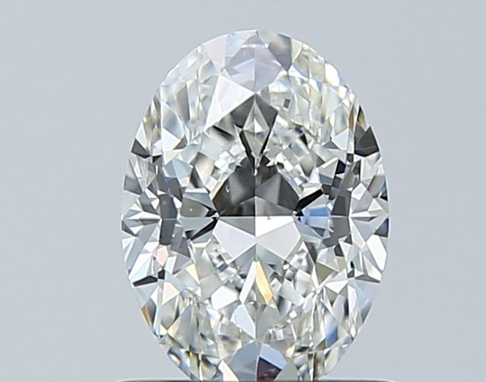 Diamond Natural 0,9Ct G-SI1 Oval - GIA2233865226