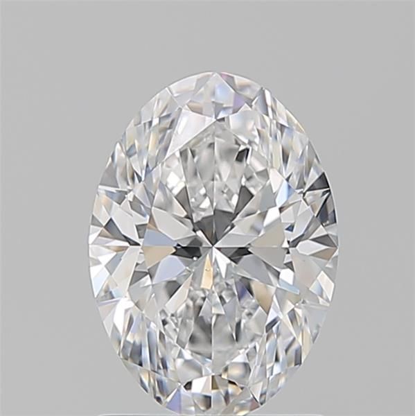 Diamond Natural 1,52Ct D-SI1 Oval - GIA6522530645