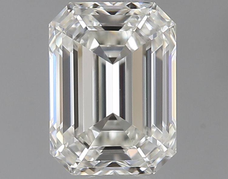 Diamond Natural 0,8Ct J-VVS2 Emerald - GIA1485983850