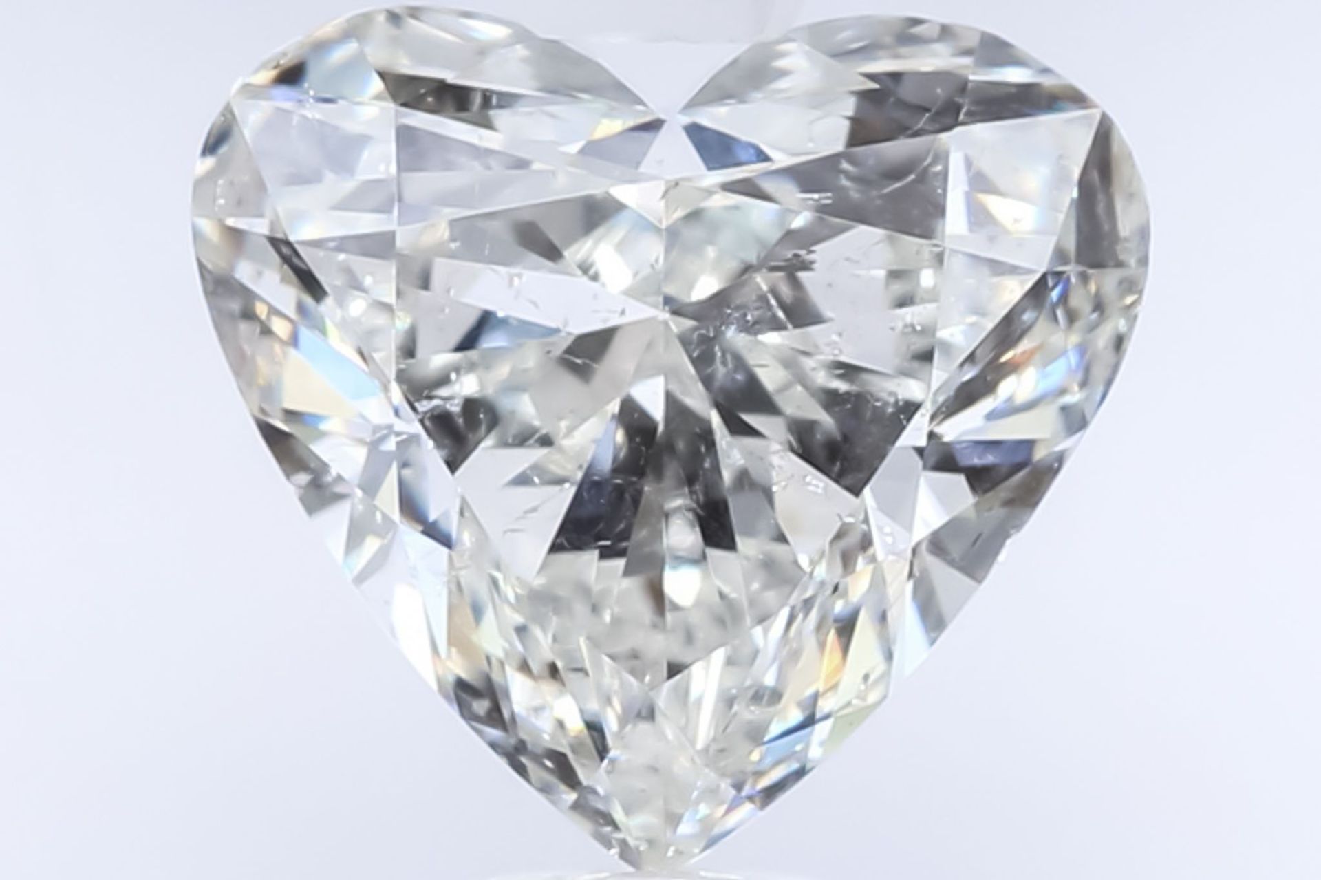 Diamond Natural 1,51Ct H-SI2 Heart - GIA6415873939