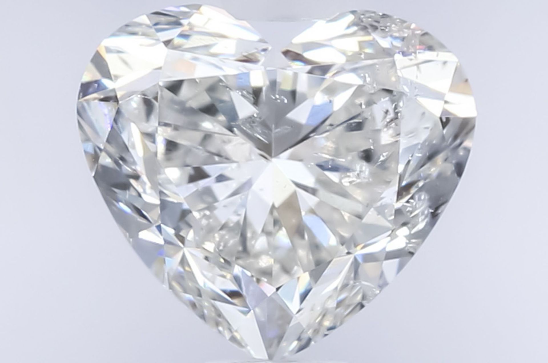 Diamond Natural 1,51Ct H-SI2 Heart - GIA1427911779