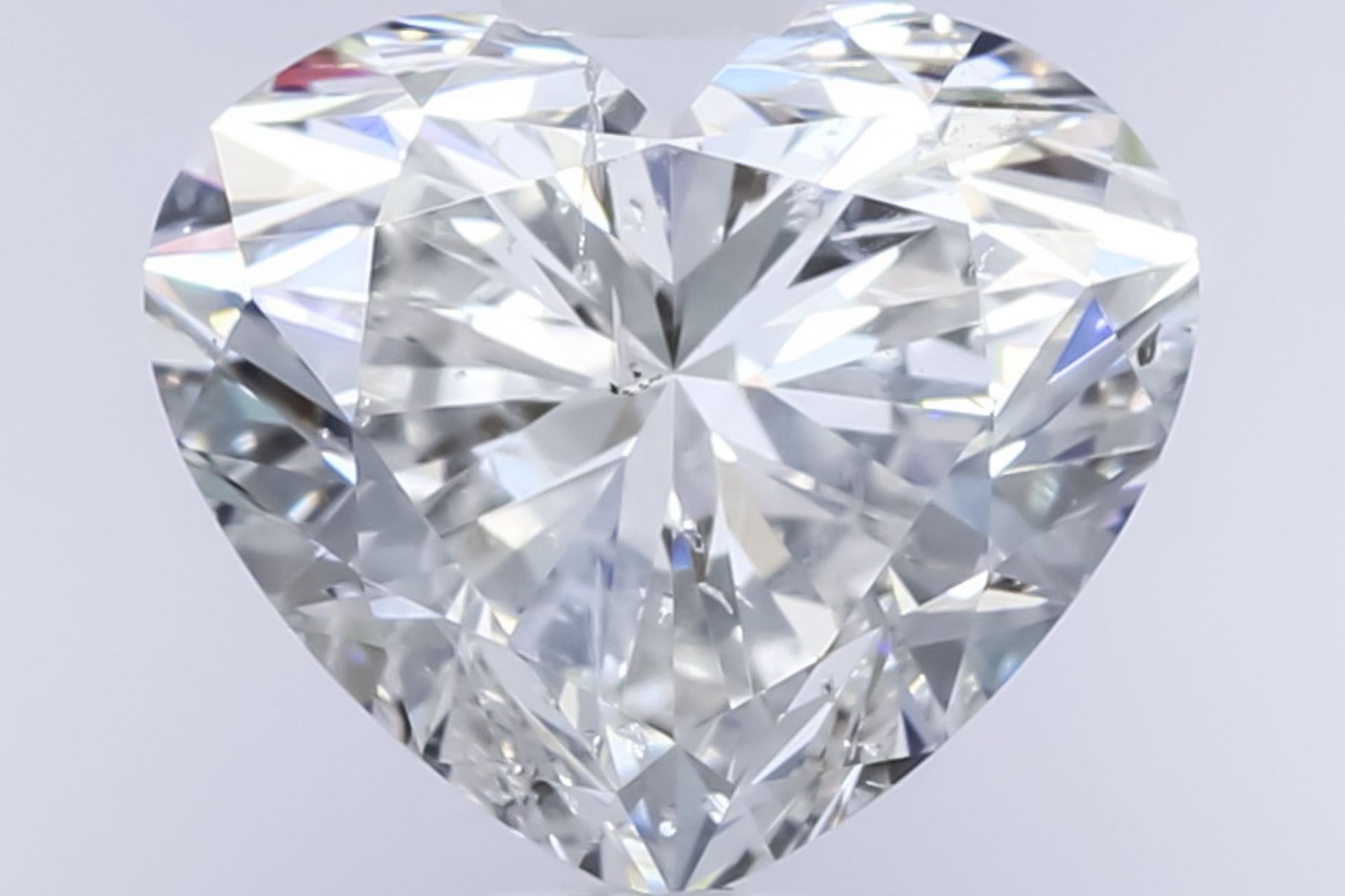 Diamond Natural 1,63Ct G-SI2 Heart - GIA6432239384