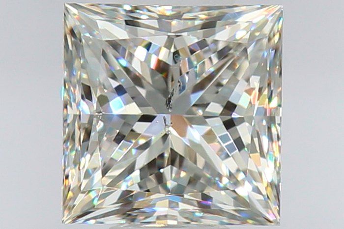 Diamond Natural 1,02Ct E-SI2 Princess - GIA2195261856