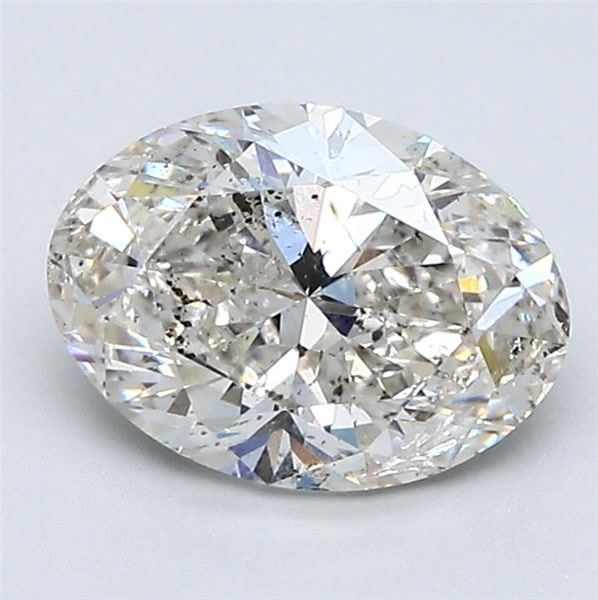 Diamond Natural 1,5Ct I-SI2 Oval - GIA5443010858