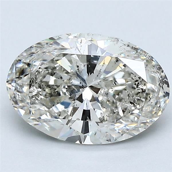 Diamond Natural 1,5Ct I-SI2 Oval - GIA7446303146