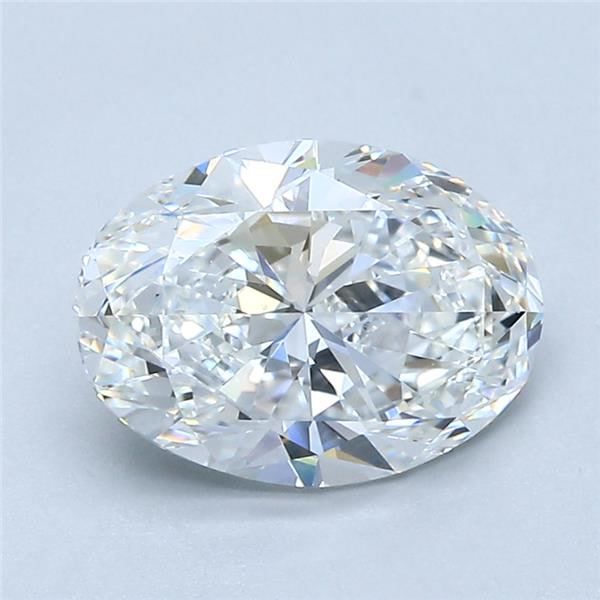 Diamond Natural 1,91Ct F-VVS2 Oval - GIA6512326788