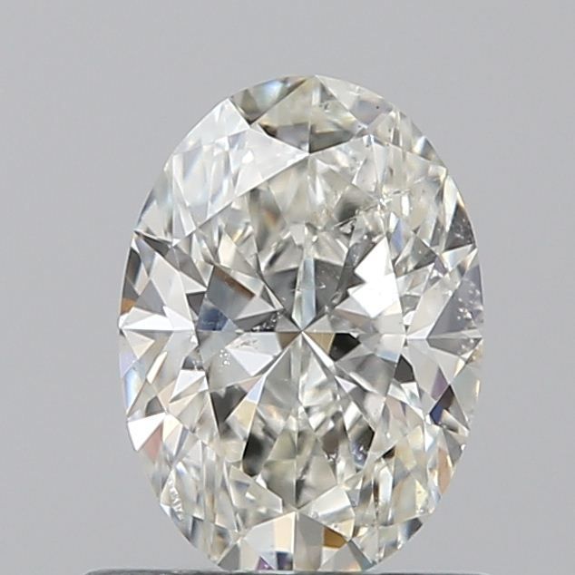 Diamond Natural 0,6Ct J-SI2 Oval - GIA7528087414