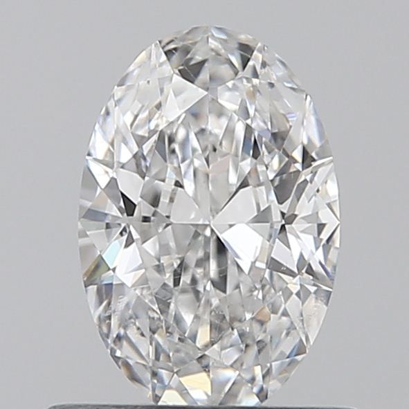 Diamond Natural 0,5Ct D-SI1 Oval - GIA2524059164