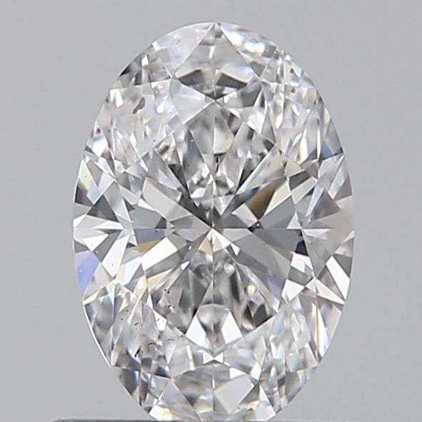 Diamond Natural 0,6Ct D-SI1 Oval - GIA1528525123