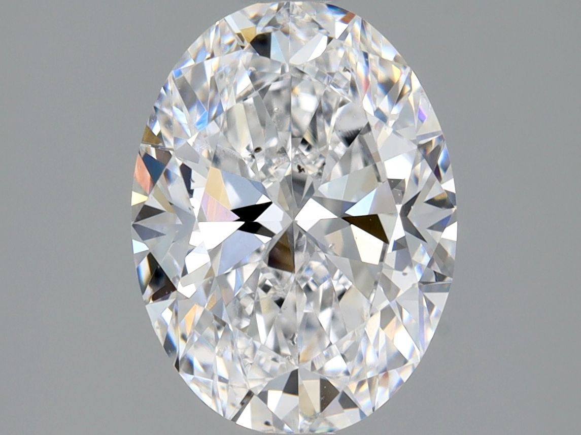 Diamond Natural 1,7Ct D-SI2 Oval - GIA1236610358