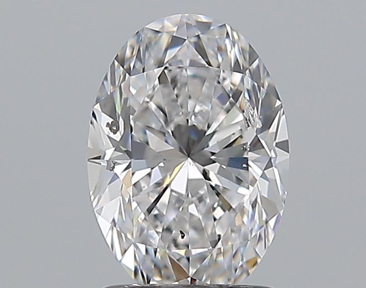 Diamond Natural 1,51Ct D-SI2 Oval - GIA7538460899