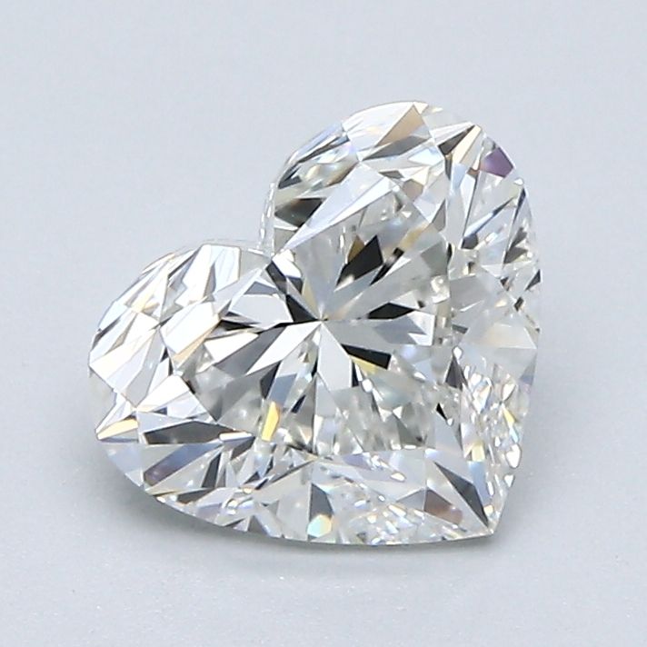 Diamond Natural 1,52Ct H-VS1 Heart - GIA5496313735
