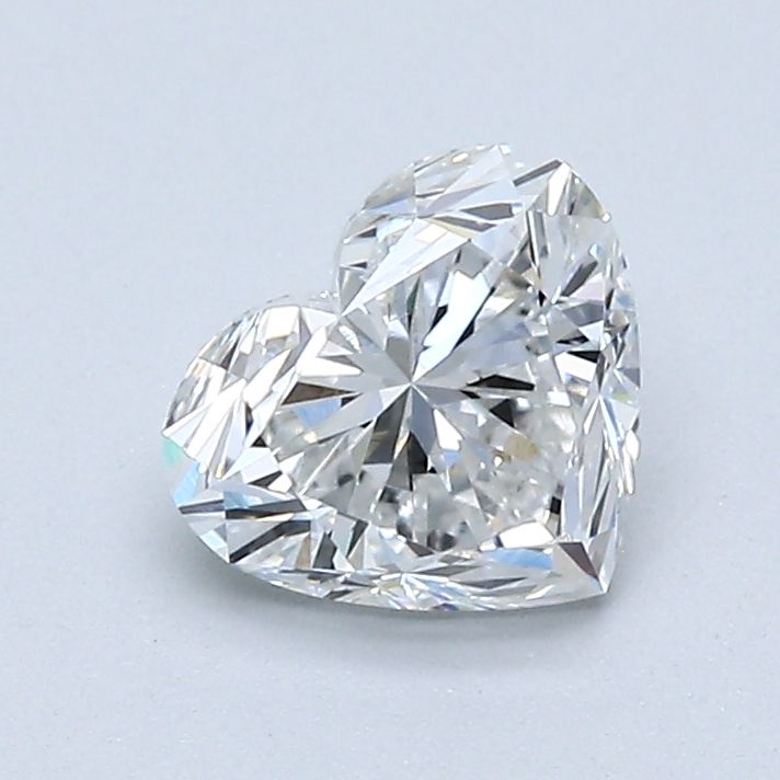 Diamond Natural 1,01Ct F-VS1 Heart - GIA6521530182