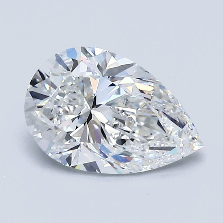 Diamond Natural 1,31Ct F-SI1 Pear - GIA2546747562