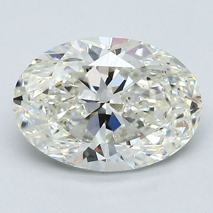 Diamond Natural 1,51Ct J-SI2 Oval - GIA2557133694