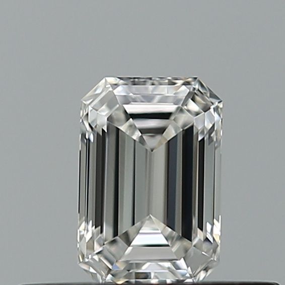 Diamond Natural 0,32Ct F-IF Emerald - GIA6531767347