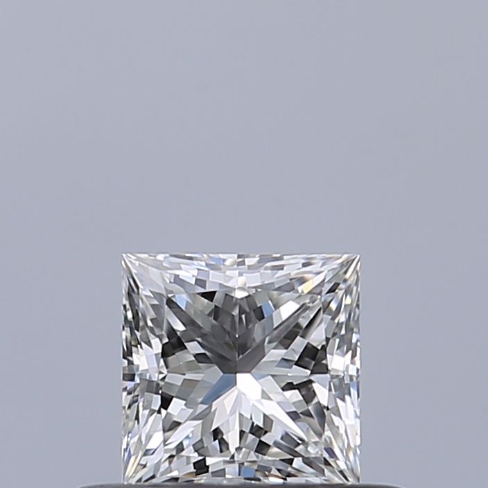 Diamond Natural 0,37Ct F-VVS1 Princess - GIA6555191512