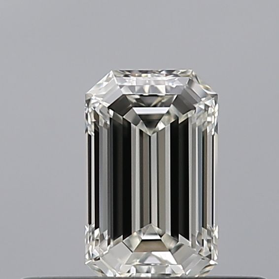 Diamond Natural 0,31Ct I-IF Emerald - GIA1553000652