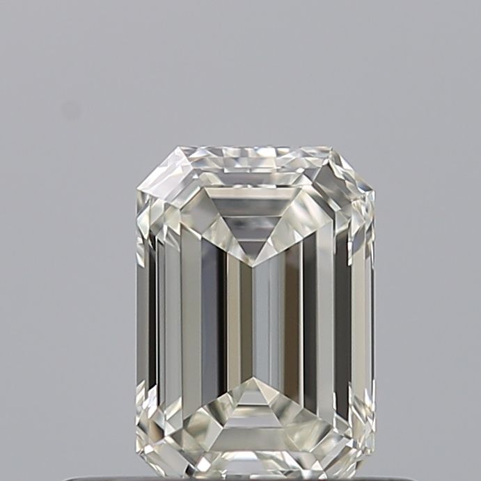Diamond Natural 0,44Ct J-IF Emerald - GIA6551000671