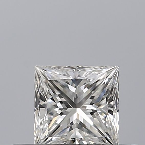 Diamond Natural 0,32Ct F-IF Princess - GIA6545544621