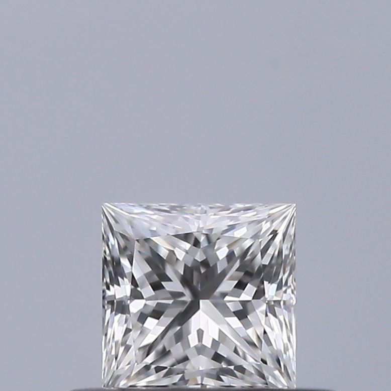 Diamond Natural 0,31Ct F-IF Princess - GIA6552051217