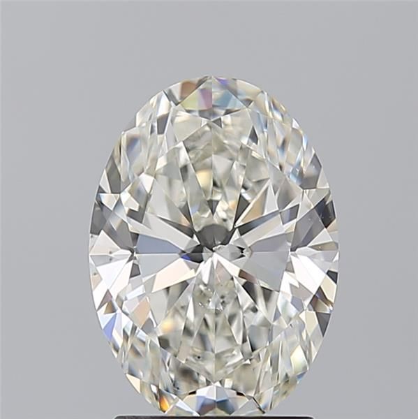 Diamond Natural 1,74Ct J-SI1 Oval - GIA6542506555