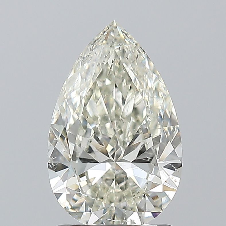 Diamond Natural 1,5Ct K-SI2 Pear - GIA6552141423