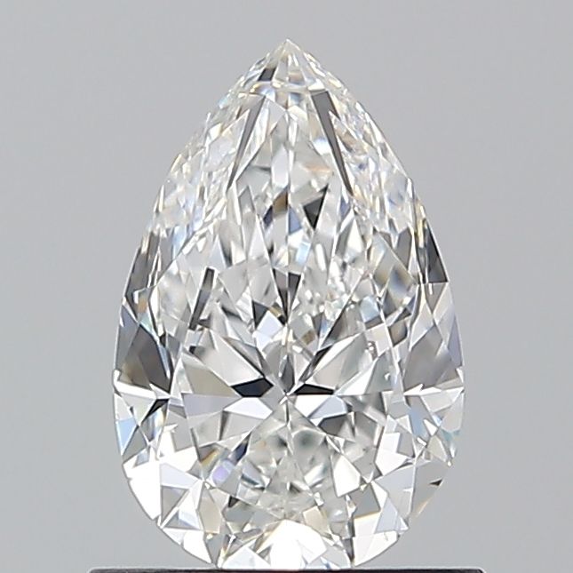 Diamond Natural 0,9Ct F-VS1 Pear - GIA1548459702