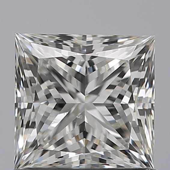 Diamond Natural 0,93Ct G-SI1 Princess - GIA6545143452