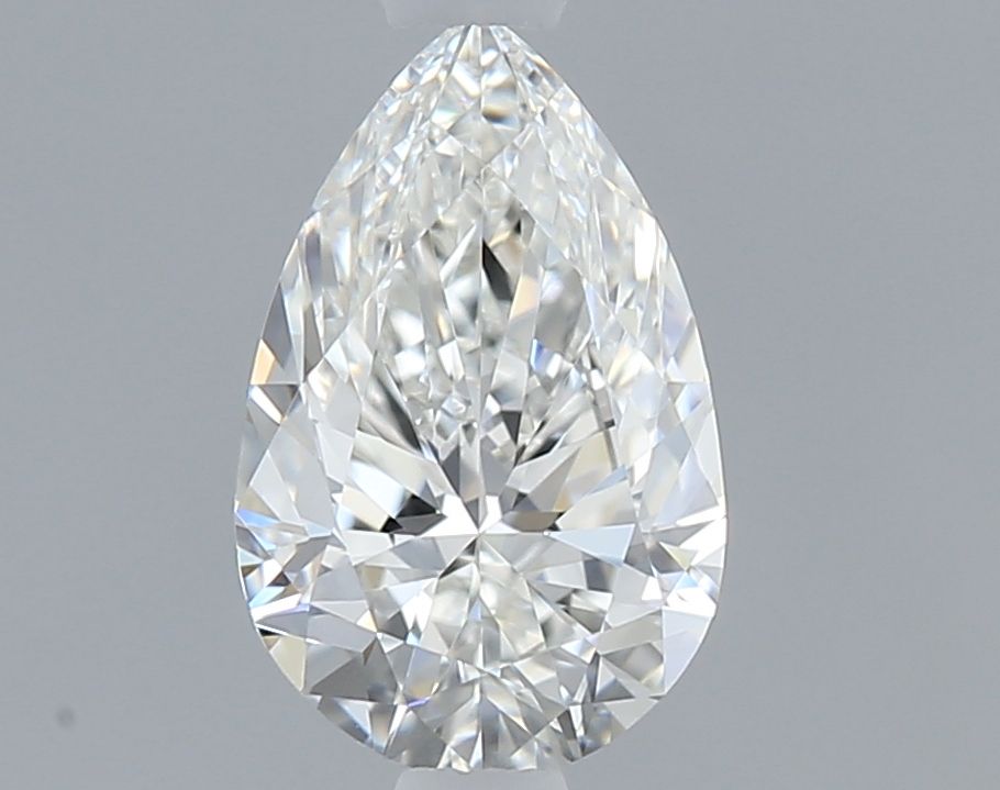 Diamond Natural 0,63Ct F-IF Pear - GIA6545496026