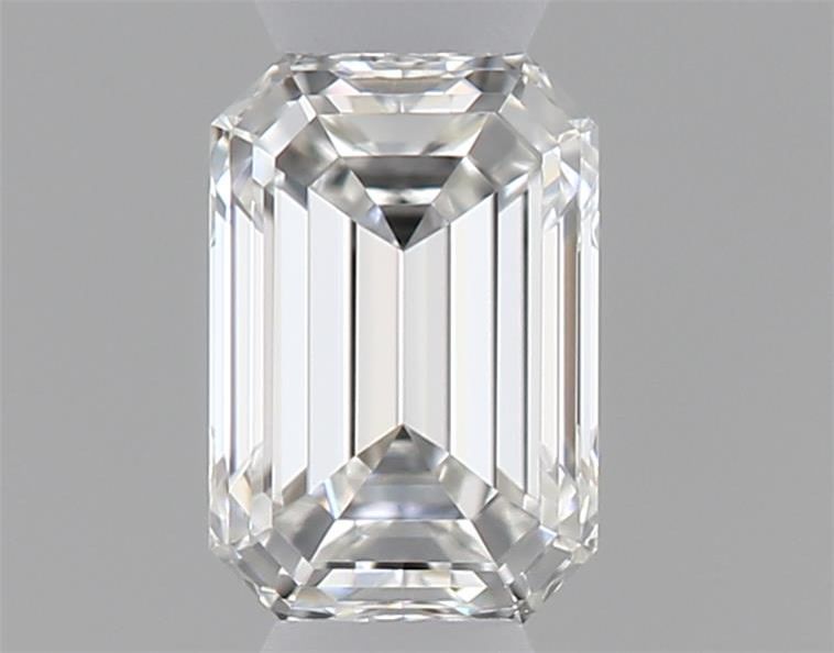Diamond Natural 0,31Ct G-VVS1 Emerald - GIA7541870461