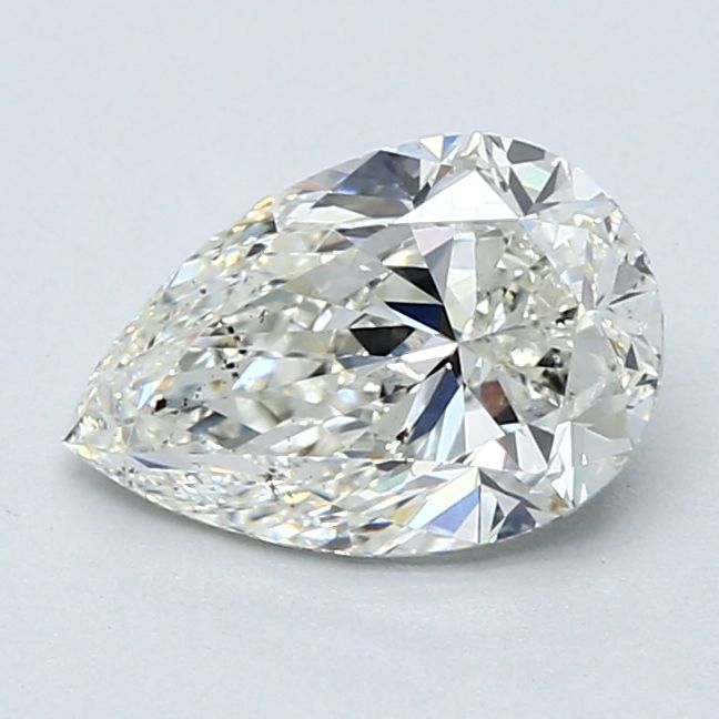 Diamond Natural 1,7Ct J-SI1 Pear - GIA2456990362