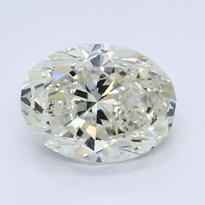 Diamond Natural 1,51Ct L-SI1 Oval - GIA6422519481