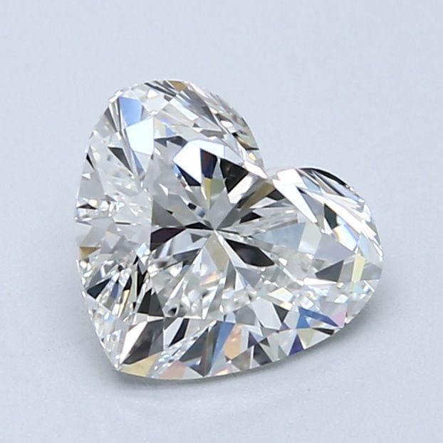 Diamond Natural 1,5Ct G-SI1 Heart - GIA6542596436