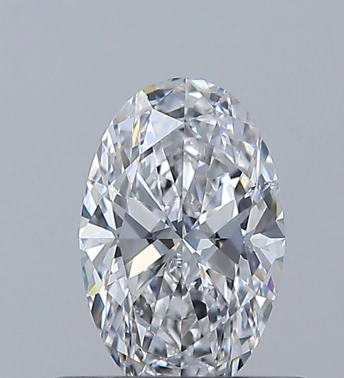 Diamond Natural 0,5Ct D-SI1 Oval - GIA5553091430