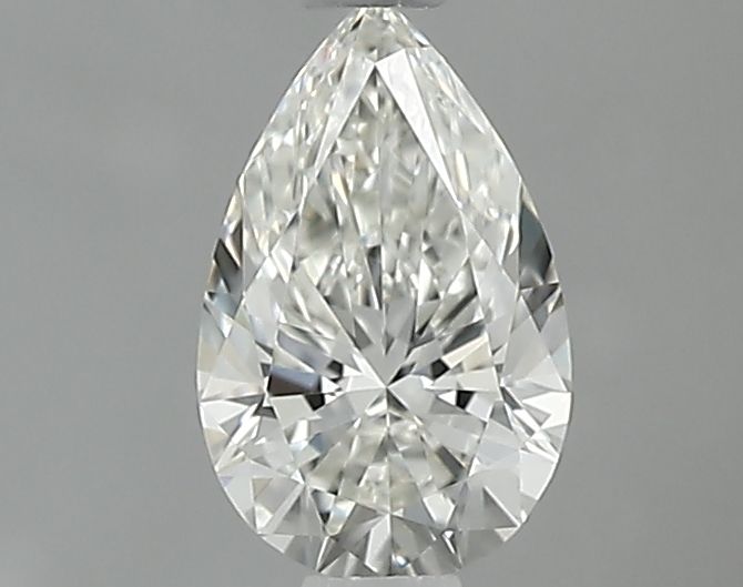 Diamond Natural 0,36Ct I-IF Pear - GIA6541249248