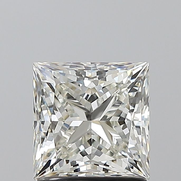 Diamond Natural 1,5Ct J-SI1 Princess - GIA5556004920