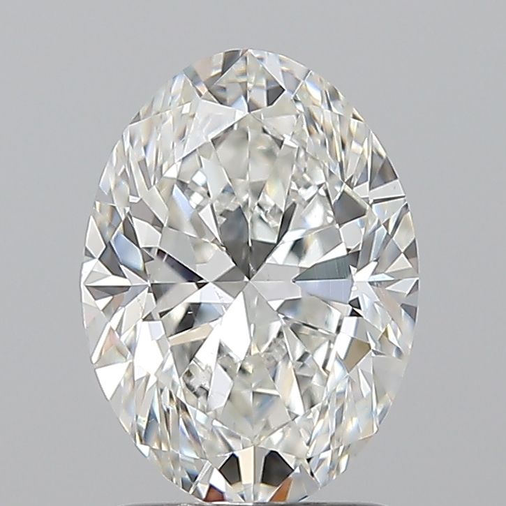 Diamond Natural 1,7Ct G-SI2 Oval - GIA7551201889