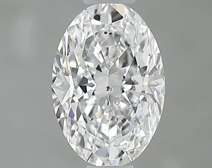Diamond Natural 0,6Ct D-SI2 Oval - GIA5546850961