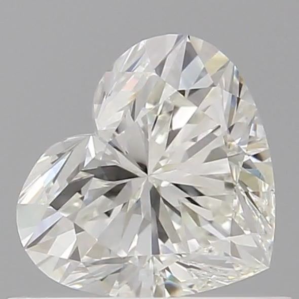 Diamond Natural 0,6Ct I-VVS2 Heart - GIA7518450865