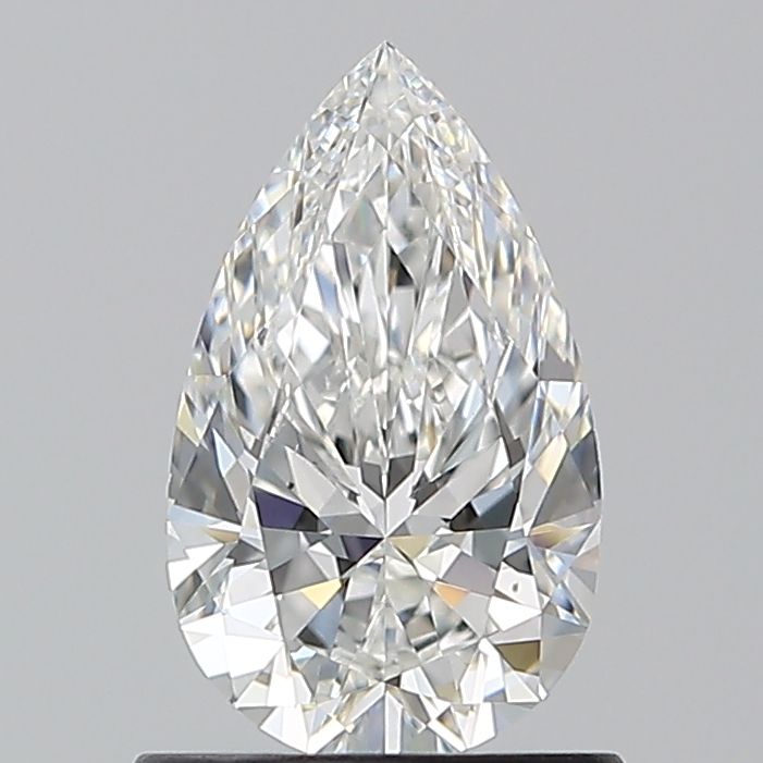 Diamond Natural 0,9Ct F-VS1 Pear - GIA6542535756