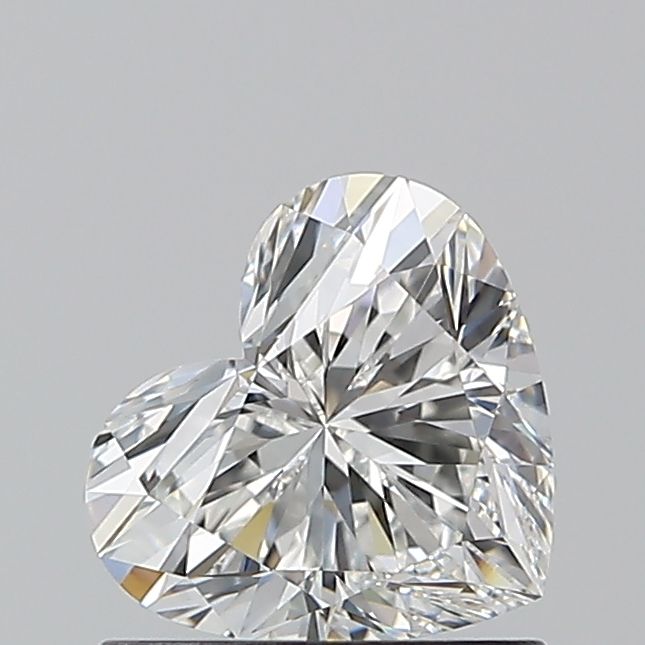 Diamond Natural 0,9Ct F-IF Heart - GIA6545535169