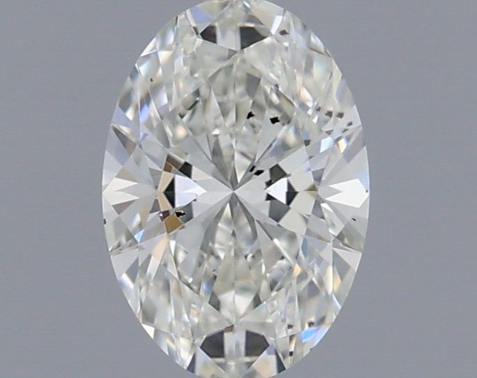 Diamond Natural 0,42Ct J-SI2 Oval - GIA6532206398