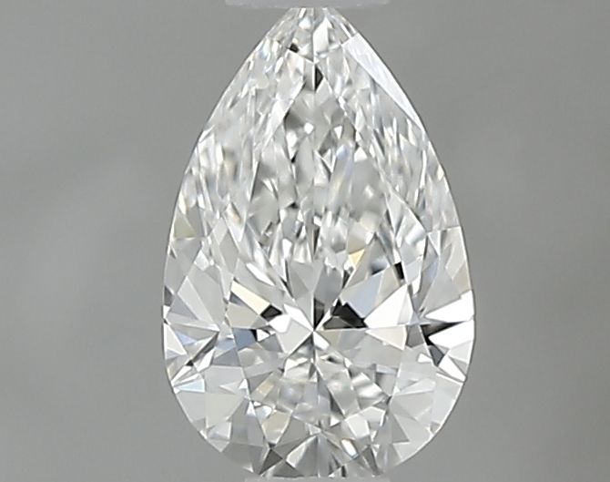 Diamond Natural 0,33Ct F-IF Pear - GIA6542545365