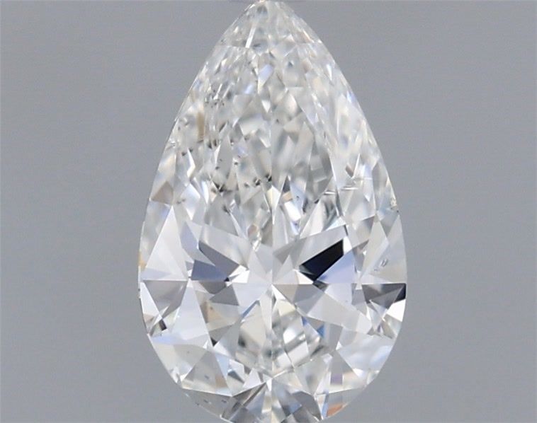 Diamond Natural 0,42Ct F-SI2 Pear - GIA7536061290