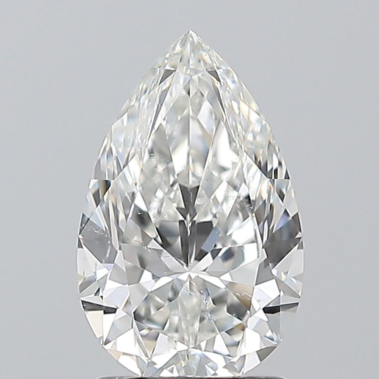 Diamond Natural 1,5Ct G-SI1 Pear - GIA2547733097