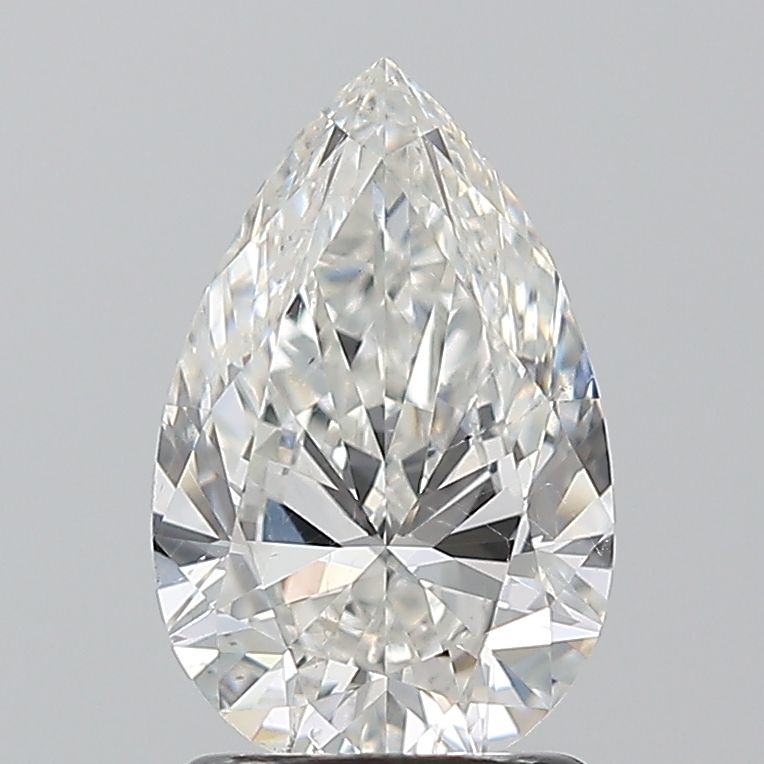 Diamond Natural 1,5Ct G-SI1 Pear - GIA6541905308