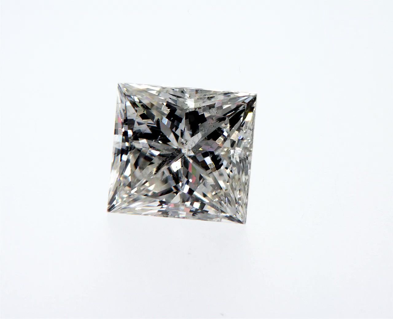 Diamond Natural 1,52Ct I-SI2 Princess - IGI567361084