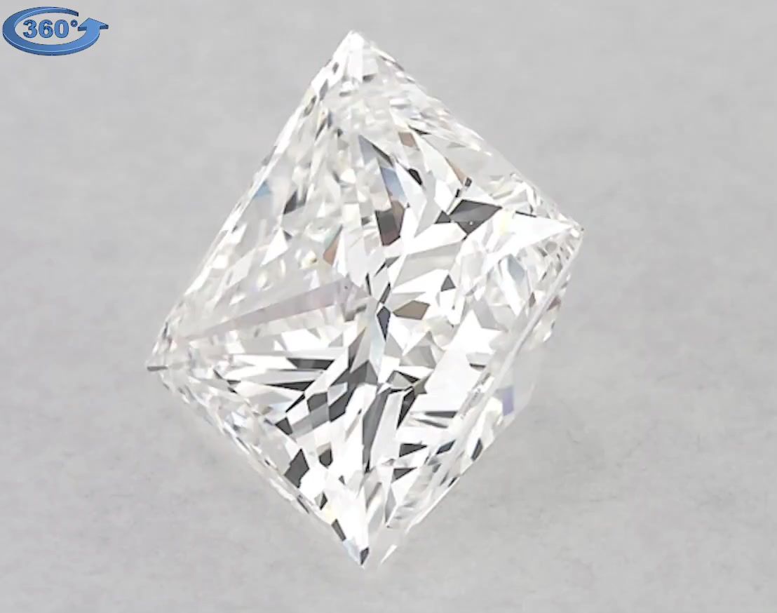 Diamond Natural 1,6Ct G-VS1 Princess - GIA6345157293